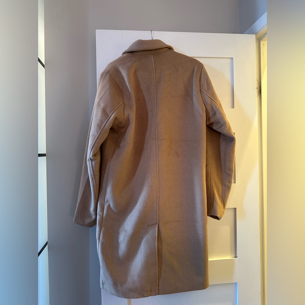 Abercrombie & Fitch Tan Trench Coat - Picture 5 of 6